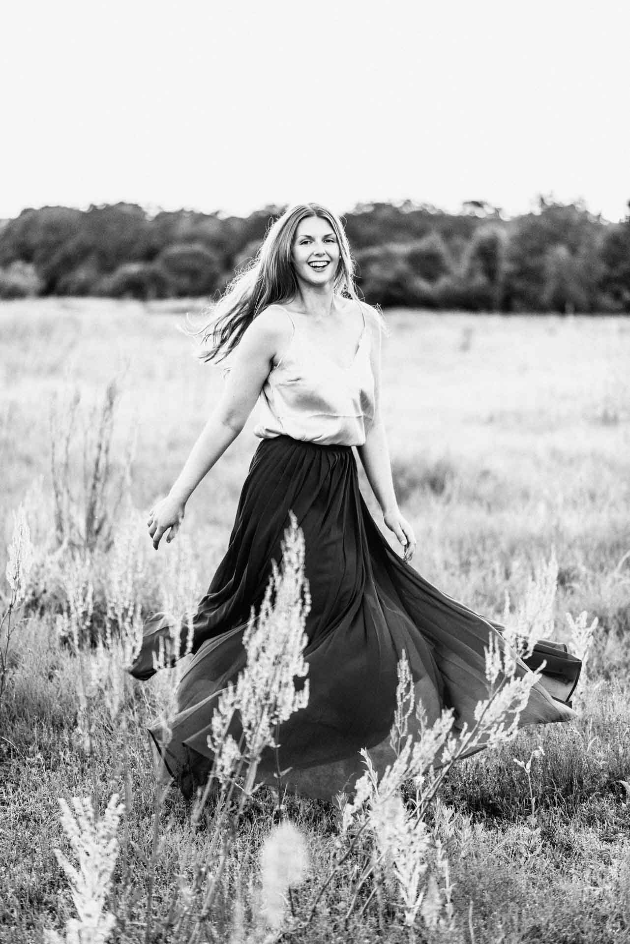 Fotoshootings im Feld in Trebur, Groß-Gerau, Hessen
