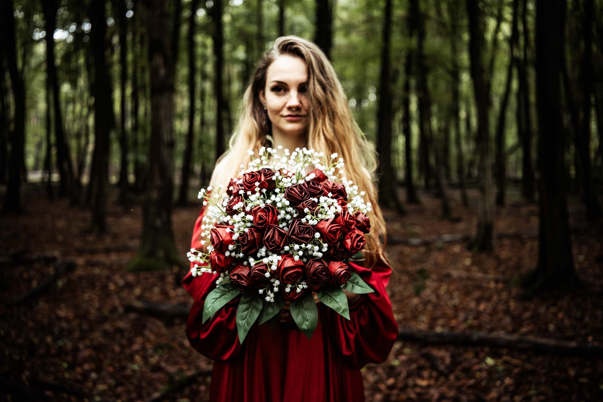 Mystischer Wald Fotoshooting