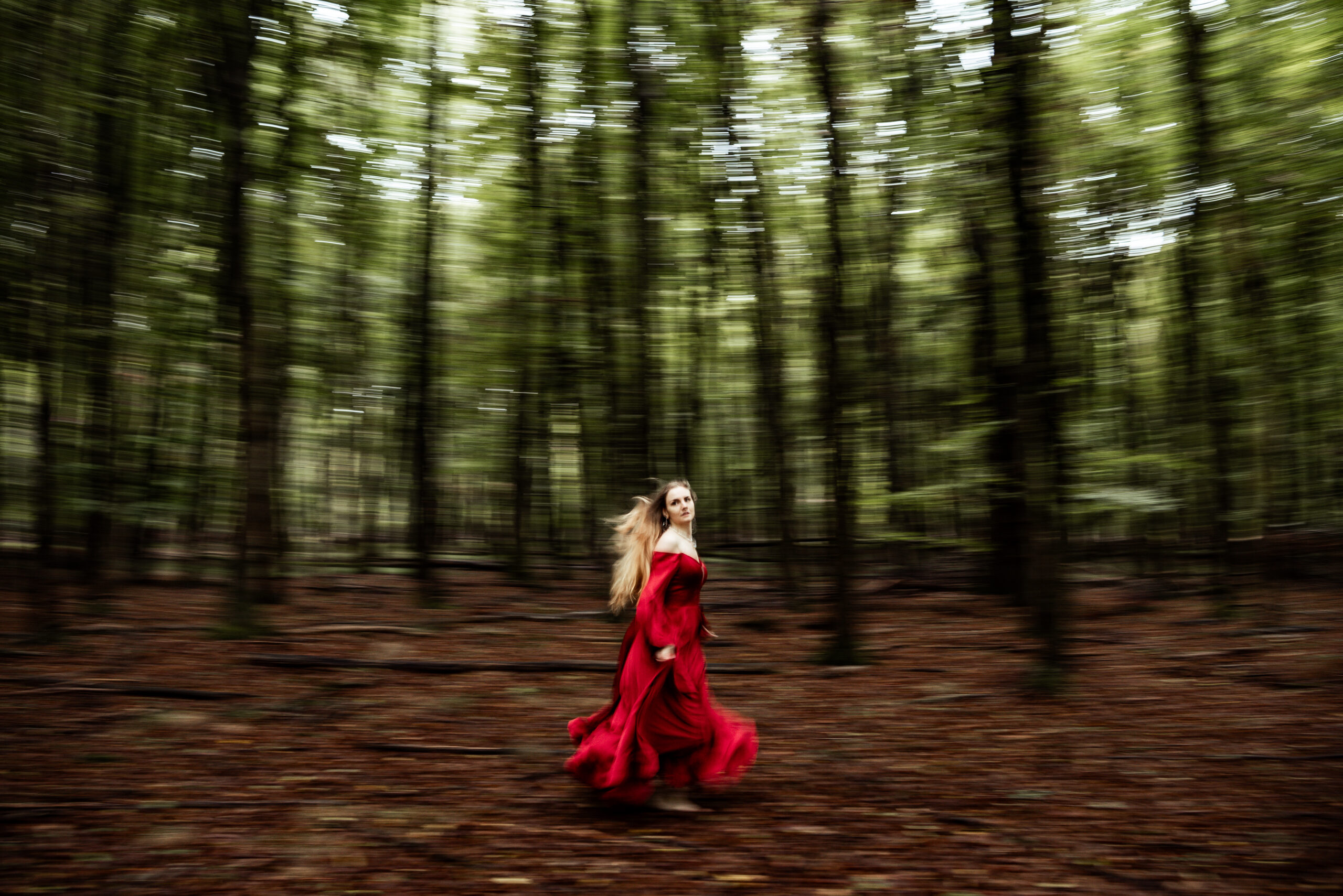 Wald Fotoshooting Hessen Frankfurt Mystisch11