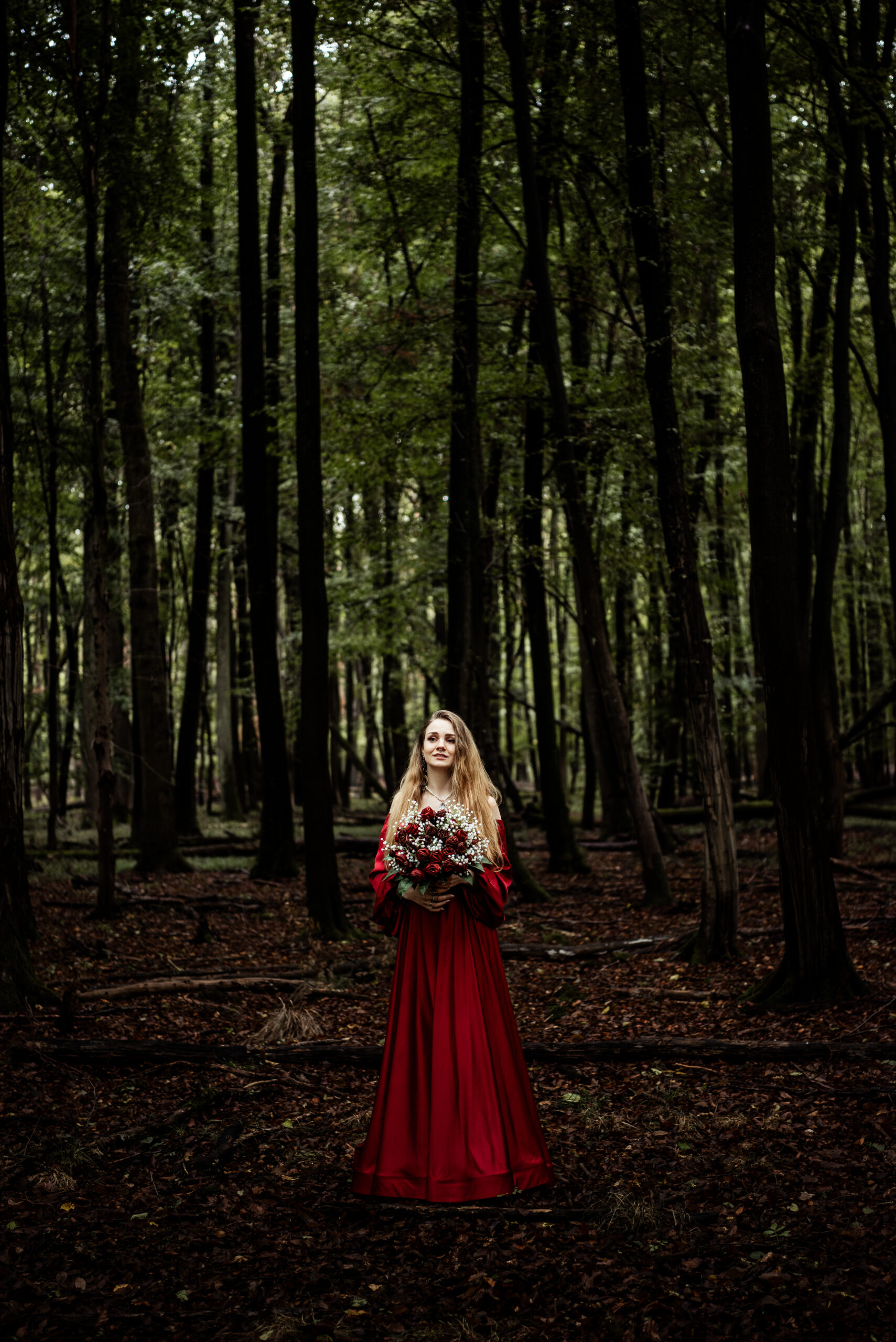 Wald Fotoshooting Hessen Frankfurt Mystisch11