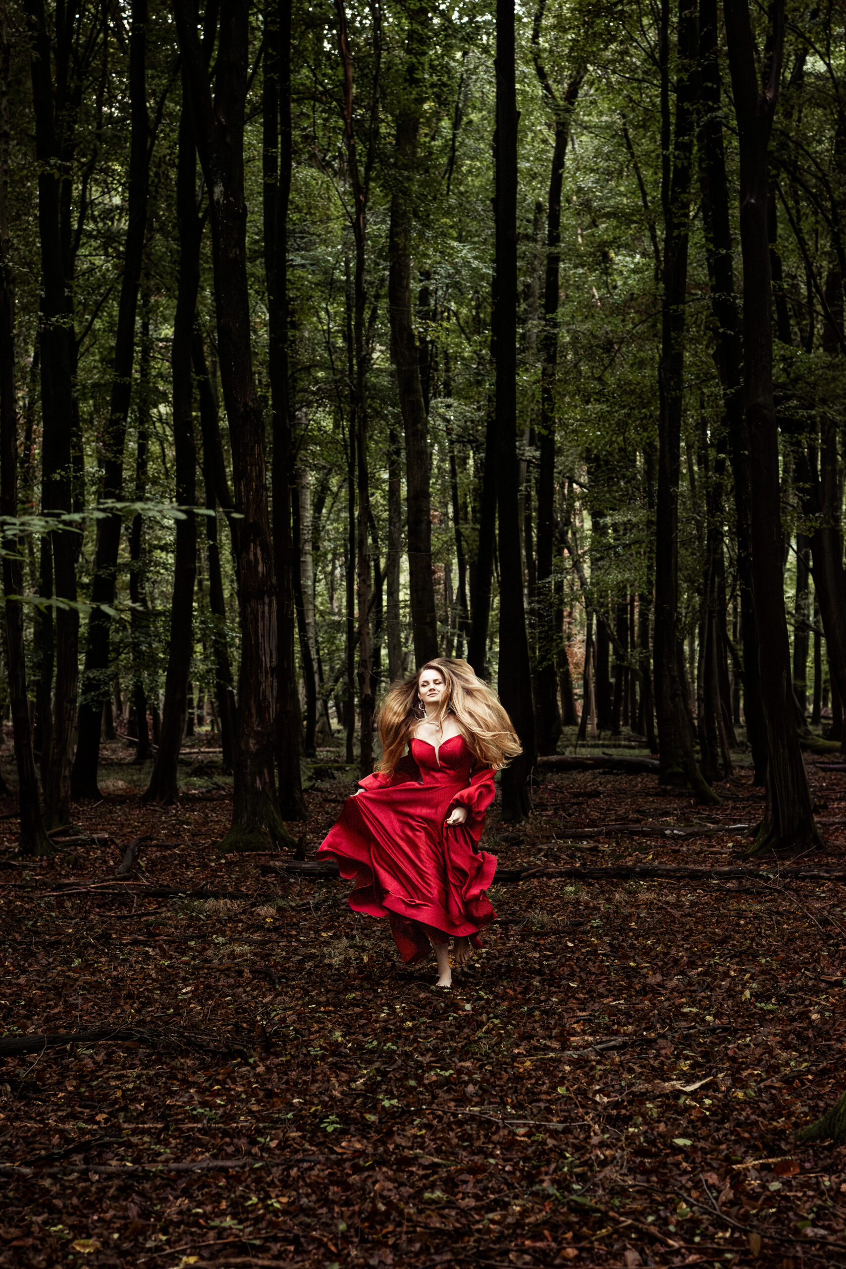 Wald Fotoshooting Hessen Frankfurt Mystisch5