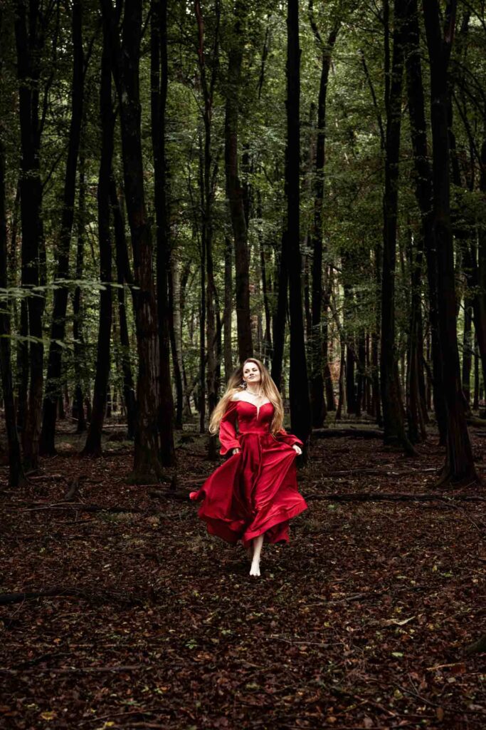 Wald Fotoshooting Hessen Frankfurt Mystisch